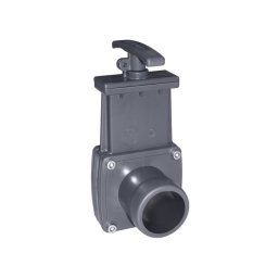Válvula de guillotina PVC Cepex espiga x espiga - Ø 38 x 38