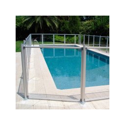 Módulo de 1,25 m para valla piscinas Flash Transparent