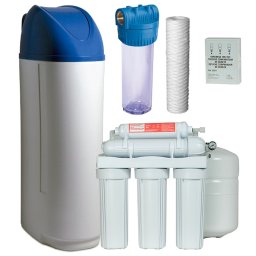 Pack descalcificador compact 700e + ósmosis genius pro + cartucho fp3 + analizador dureza