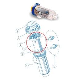 Electrodo célula idegis+ - Para D-10+/12+