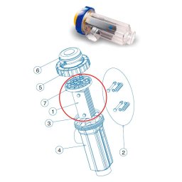 Electrodo célula idegis advance - Para D-8A