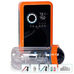 Clorador salino idegis tecno 2 plus control ph/orp - 12 g/h