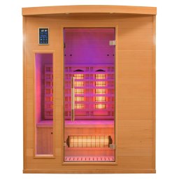 Sauna infrarrojos apollon quartz 3 personas