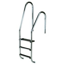Escalera asimétrica piscina standard astralpool - 3 peldaños + peldaño de seguridad