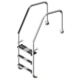 Escalera Modelo 1000 para rebosadero AstralPool - 4 peldaños + peldaño de seguridad