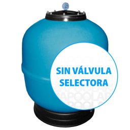 Filtro ice astralpool depuradora piscina - Ø 450 mm - salidas 1½'' - Sin válvula