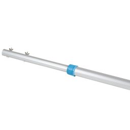 Mango telescópico de aluminio reforzado para piscina pública - 6,5 - 13 m