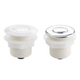 Pulsador neumático minispas astralpool - Frontal plástico blanco