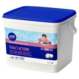 Tabletas multiacción Total 5 actions Gre - Pack 2 x 10 kg