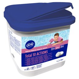 Pastillas multiacción total 10 actions gre