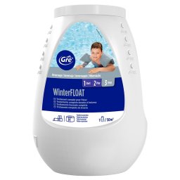 Invernador con boya gre para piscinas