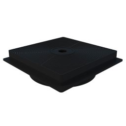 Tapa y marco cuadrado skimmer 15 l AstralPool - Gris antracita