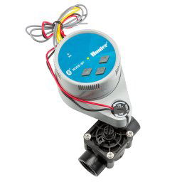 Programador autónomo a pilas Hunter Node-BT - 1 estación con electroválvula 1" + solenoide 9V