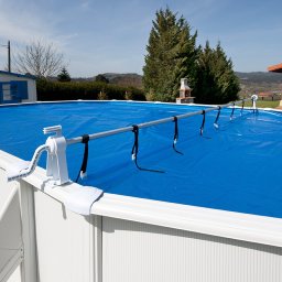 Enrollador de manta piscina desmontable gre 40135