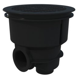 Sumidero norm abs rejilla plana piscina hormigón astralpool - Gris antracita