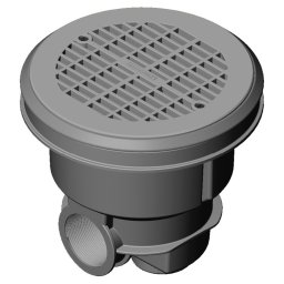 Sumidero norm abs rejilla plana piscina liner prefabricada astralpool - Gris claro