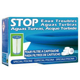 Stop aguas turbias (para filtros de cartucho) SATC6 102g