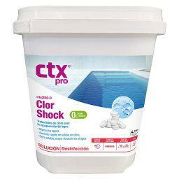 Dicloro en tabletas ClorShock 30g CTX-250 - Pack 4 x 5 kg - 0% ácido bórico