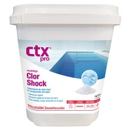 Cloro rápido de choque dicloro granulado ctx-200gr - Pack 4 x 5 kg