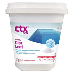 Cloro lento tricloro granulado CTX-300GR - Pack 4 x 5 kg