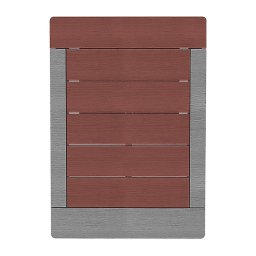 Tarima base para ducha exterior formidra - Dark Coffee