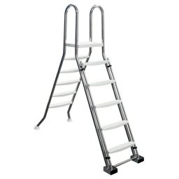 Escalera de seguridad inox para piscina elevada AstralPool - 3 peldaños