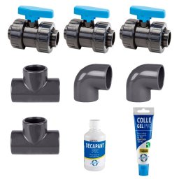Kit bypass bomba de calor poolex