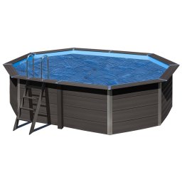 Cubierta isotérmica piscina composite gre ovalada - KPCOV66