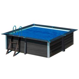 Cubierta isotérmica piscina composite gre rectangular - KPCOR28