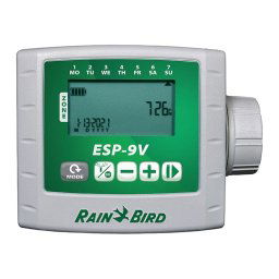 Programador autónomo a pilas Rain Bird ESP-9V 1/2/4/6 estaciones - 2 estaciones