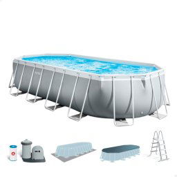 Piscina Intex Prism Frame Oval 610x305x122 dep. cartucho 26798NP