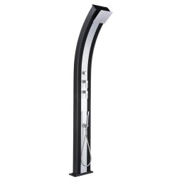 Ducha solar híbrida dada curve 40l formidra - Antracita-aluminio