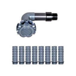 Conjunto colector filtro aster ø350 astralpool 4404010131