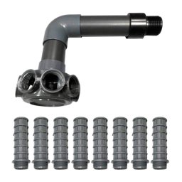 Conjunto colector filtro aster ø450 astralpool 4404010132