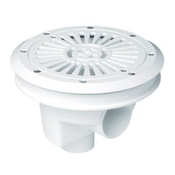 Sumidero circular ø200 mm rejilla plana piscina liner astralpool