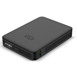 Ksix BPB05HD01 Powerbank Ultra Compacta 20W USB-C a USB-C 5.000mAh Negra