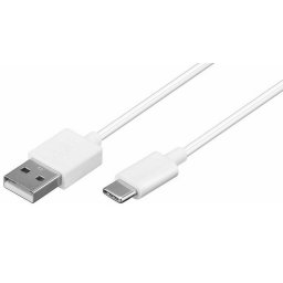 Goobay Cable USB-C a USB 2.0 Macho/Macho 3m Blanco