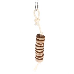 Juguete para picotear TIAKI Kebab para pájaros - 3,5 x 28 cm (Diám x L)