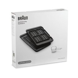 Braun Set de 2 placas para gofres y vaso dosificador para MultiGrill 9 y 9 Pro BRSK007