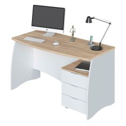 Habitdesign Stil Buc Mesa de Escritorio 3 Cajones