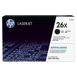 HP 26X Tóner Original Laserjet Negro