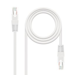 Nanocable Cable de Red RJ-45 UTP AWG24 Cat.6 1m Blanco