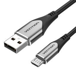 Vention Cable Micro USB a USB 2.0 Macho/Macho 60W 3m Gris