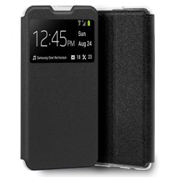 Cool Funda Flip Cover Liso Negro para TCL 205