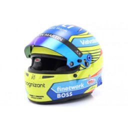 CASCO BELL Fernando Alonso Aston Martin 2024 - Bell Escala 1:2 (4100308)