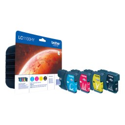 Brother LC1100HY Multipack Cartuchos de Tinta Color