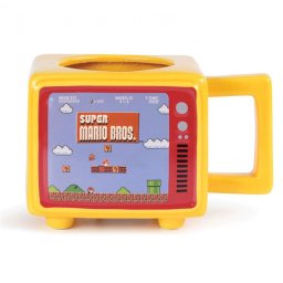 Pyramid Retro TV Taza Térmica Super Mario Bros