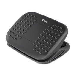 PcCom Essential Reposapiés Ajustable Inclinable Ergonómico Confort Masaje 44x34cm Negro