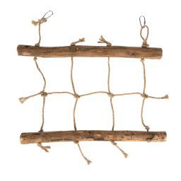 TIAKI Juguete de cuerda para trepar para pájaros - Talla S: 40 x 35 cm (L x Al)