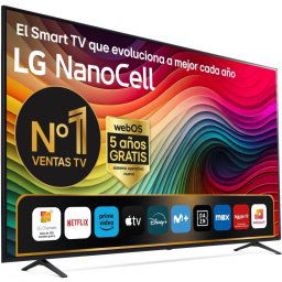 LG 86NANO81T6A 86" NanoCell UltraHD 4K Smart TV WebOS24 AI ThinQ